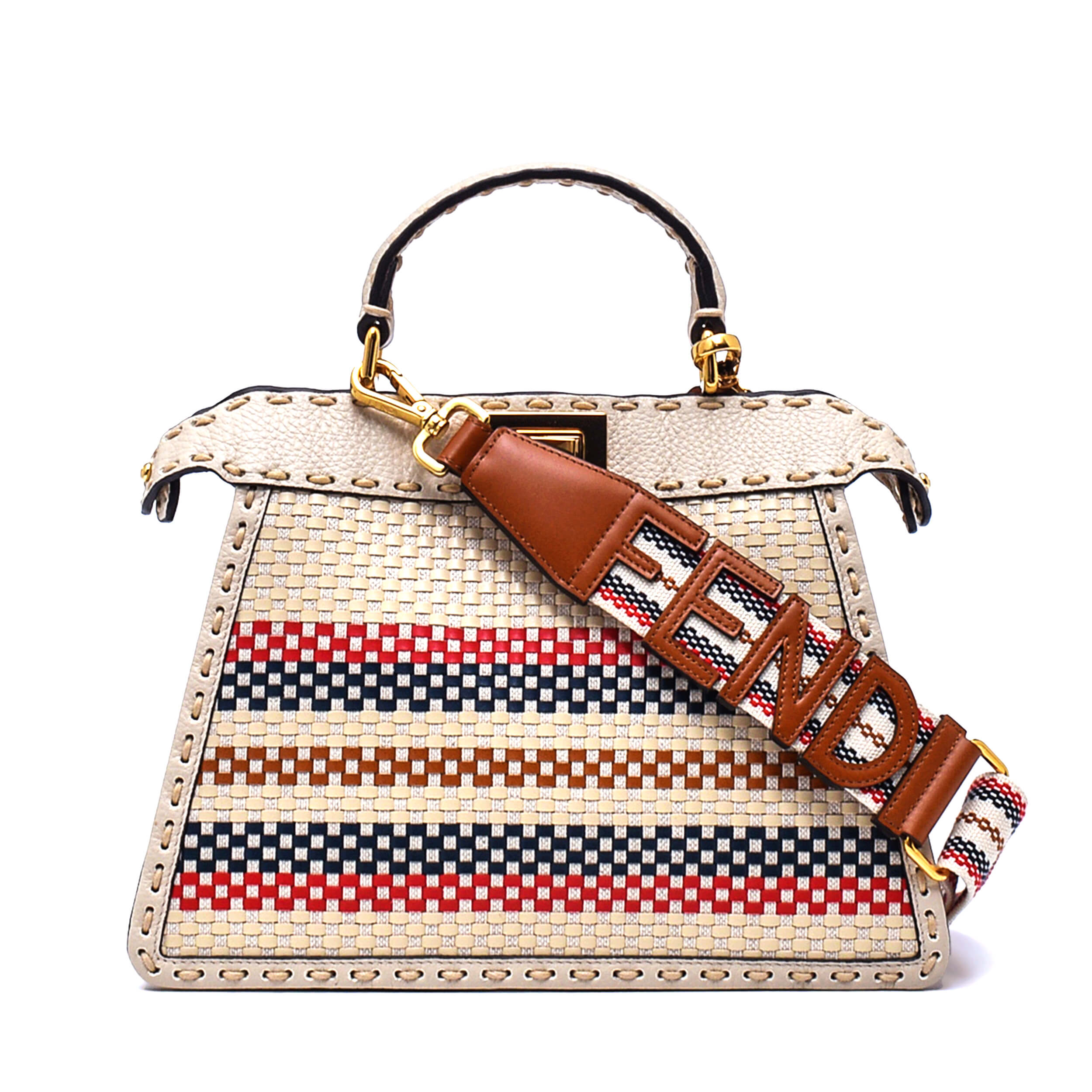 Fendi - ISeeU Limited Edition Leather Mini Peekabo Bag